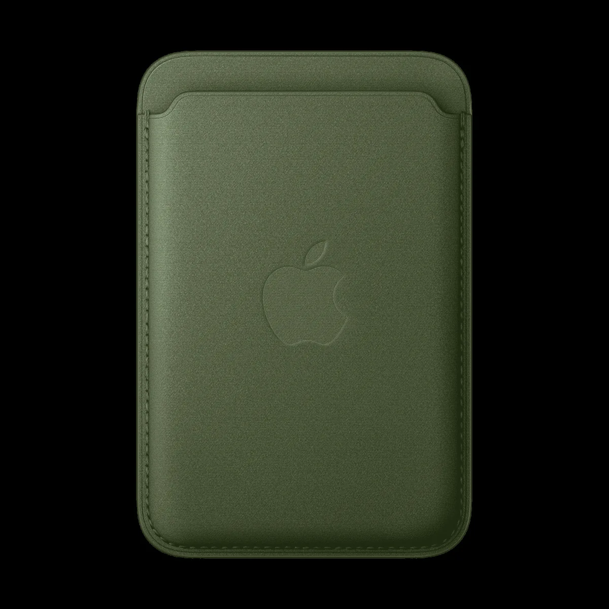 Apple FineWoven Wallet for Apple iPhone Air, 17 Pro, 17 Pro Max, 17, 16 Pro, 16 Pro Max, 16, 16 Plus, 15 Pro, 15 Pro Max, 15, 15 Plus, 14 Pro, 14 Pro Max, 14, 14 Plus, 13 Pro, 13 Pro Max, 13 mini, 13, 12 Pro, 12 Pro Max (Built-in Magnets, Moss)