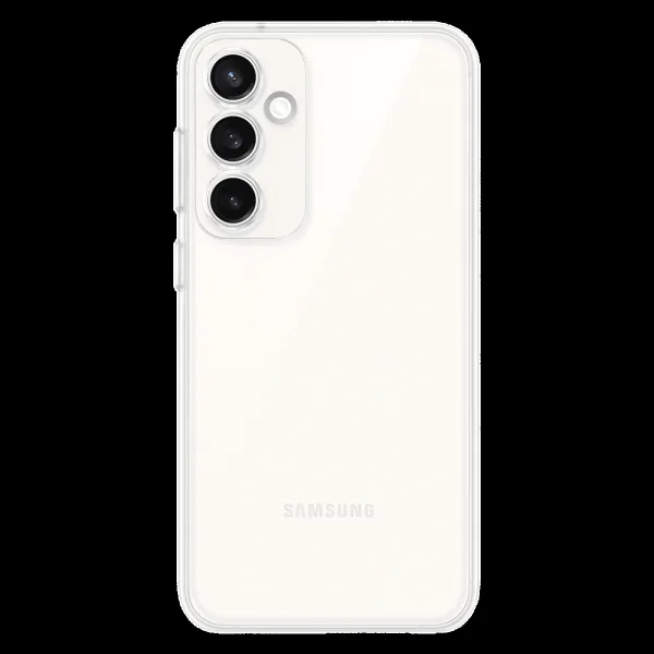 SAMSUNG Polycarbonate Back Cover for SAMSUNG Galaxy S23 FE (Scratch Resistant, Transparent)