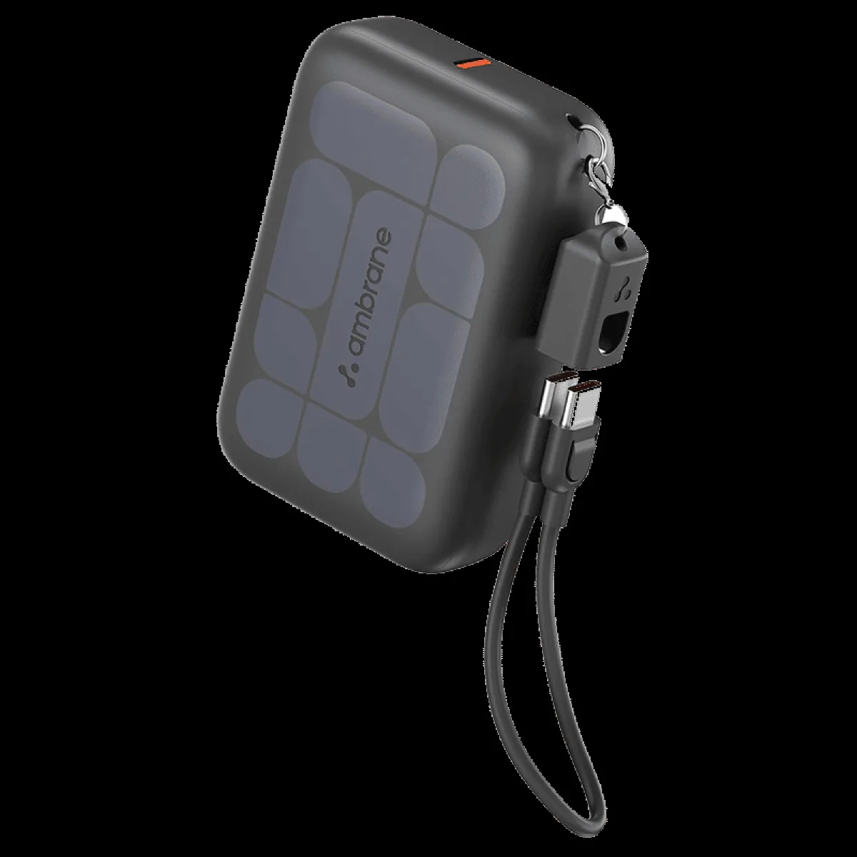 ambrane PowerMini 10 10000 mAh 22.5W Fast Charging Power Bank (1 Type A Port, 1 Type C Port, SafeCharge Technology, Black)