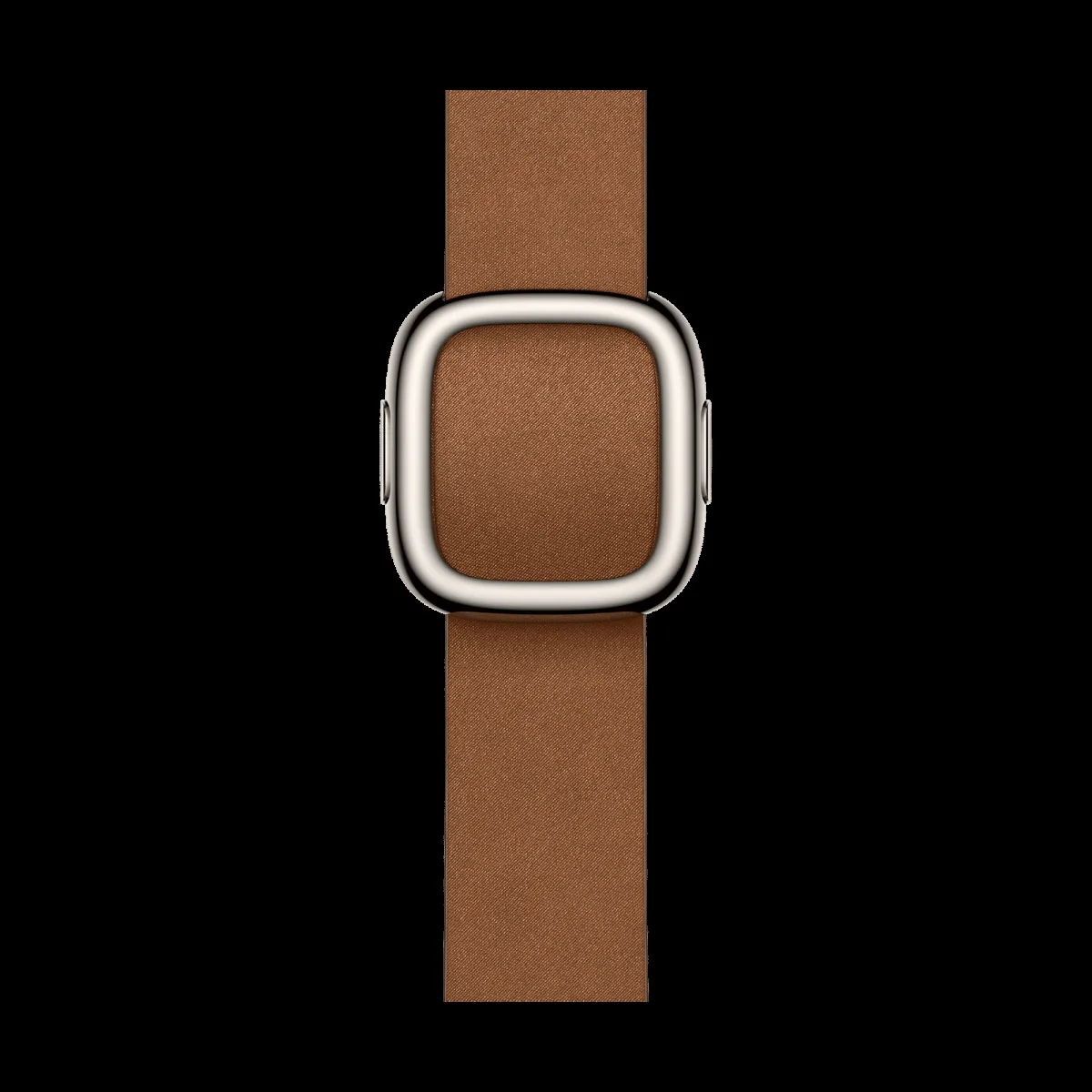 Apple Polyester Modern Buckle for Apple (38mm / 40mm / 41mm / 42mm, Small) (Strength & Stretch Resistance, Caramel)