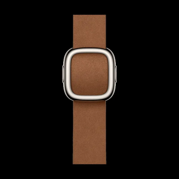 Apple Polyester Modern Buckle for Apple (38mm / 40mm / 41mm / 42mm, Small) (Strength & Stretch Resistance, Caramel)