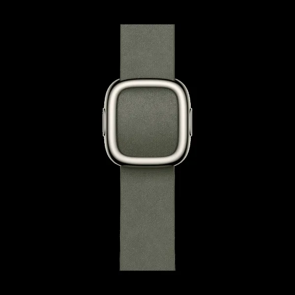 Apple Polyester Modern Buckle for Apple (38mm / 40mm / 41mm / 42mm, Small) (Strength & Stretch Resistance, Sage Grey)