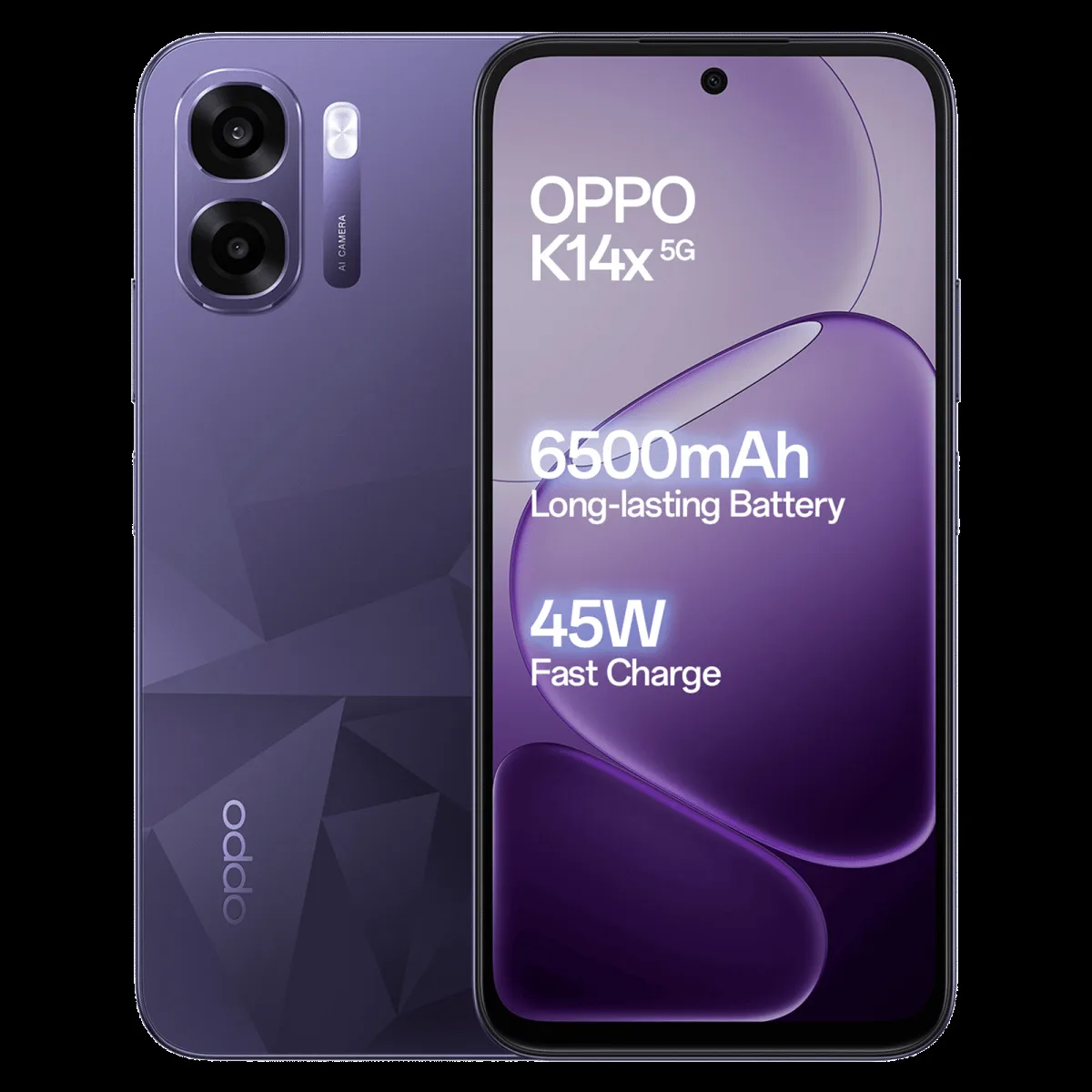 oppo K14x 5G (6GB RAM, 128GB, Prism Violet)