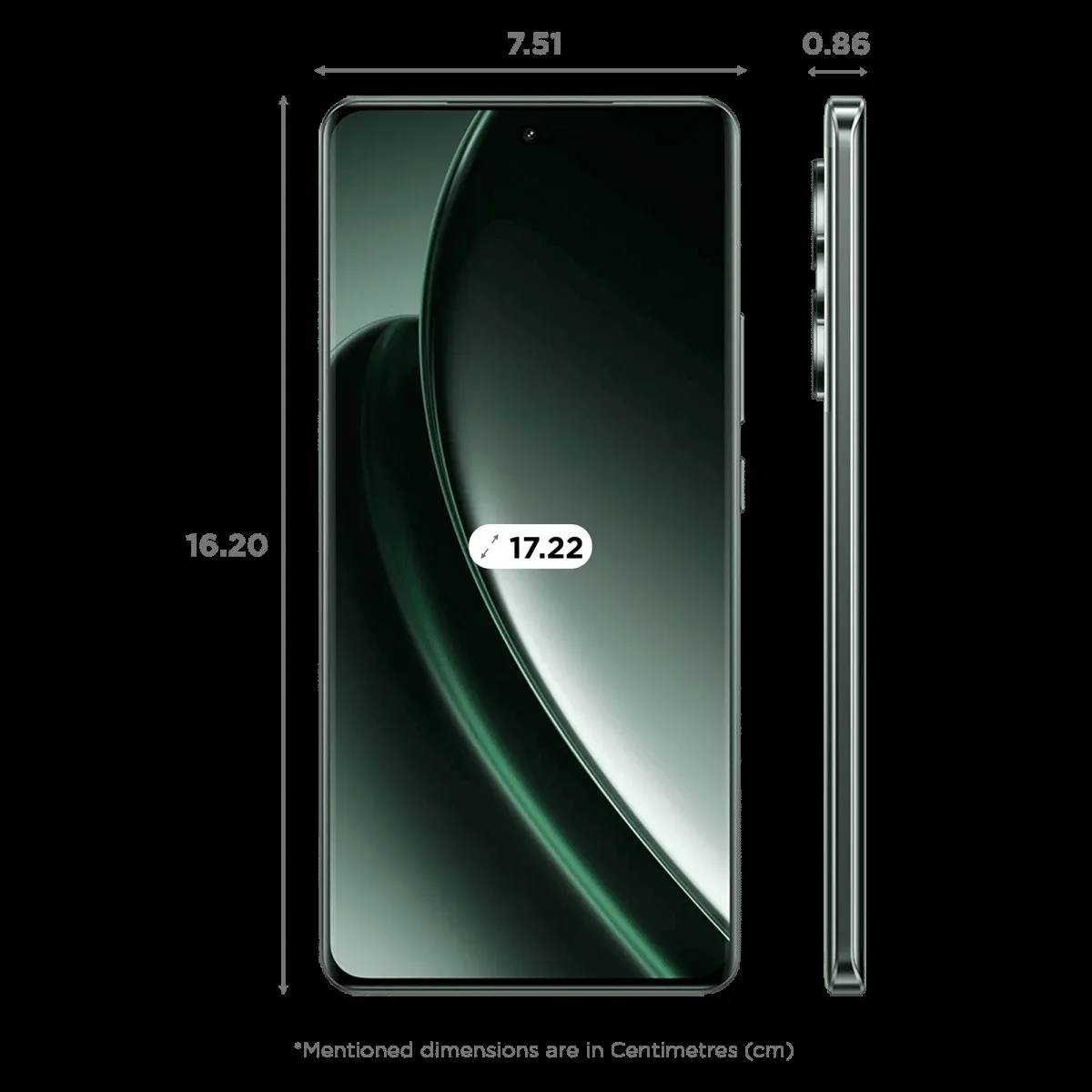 realme GT 6 5G (8GB RAM, 256GB, Razor Green)