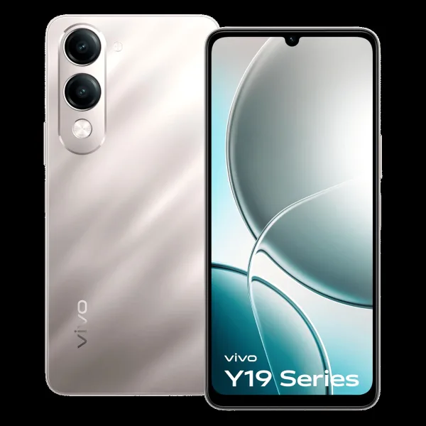 vivo Y19s 5G (4GB RAM, 128GB, Titanium Silver) | With Charger