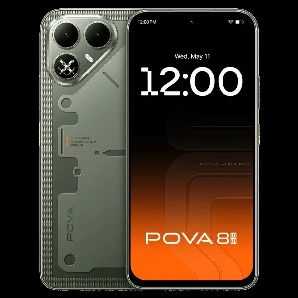 TECNO POVA 8 5G (6GB RAM, 128GB, Terminal Green)