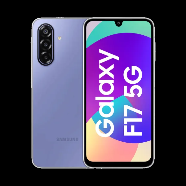 Samsung Galaxy F17 5G (4GB RAM, 128GB, Violet Pop)