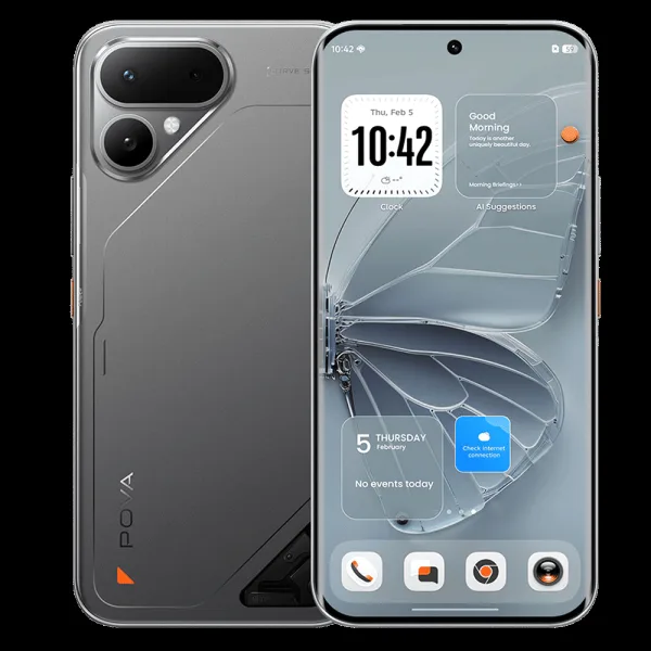 TECNO POVA CURVE 2 5G (8GB RAM, 256GB, Strom Titanium)