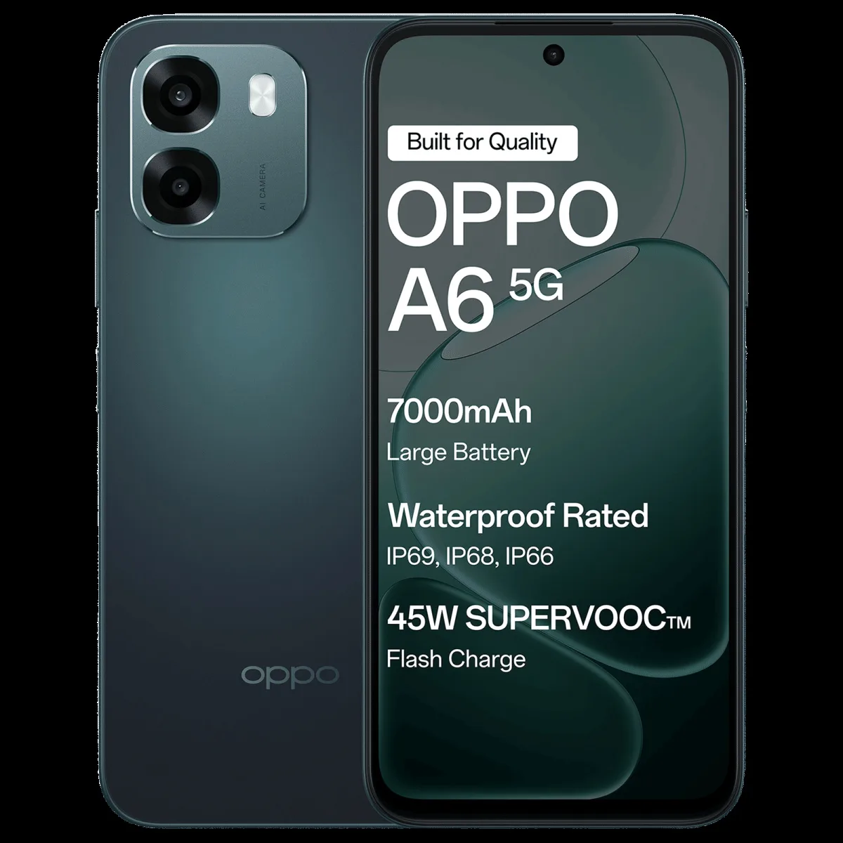 oppo A6 5G (6GB RAM, 128GB, Sapphire Blue)