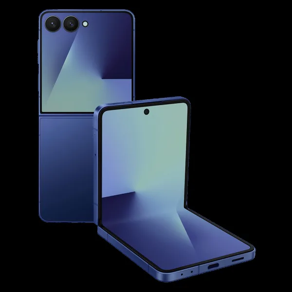 SAMSUNG Galaxy Z Flip7 5G (12GB RAM, 256GB, Blue Shadow)