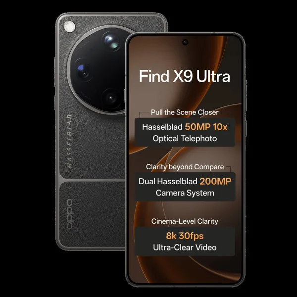 oppo Find X9 Ultra 5G (12GB RAM, 512GB, Tundra Umber)