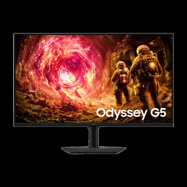 Samsung Odyssey G5 80 cm (32 inch) QHD Fast IPS Panel LCD Height Adjustable Gaming Monitor with Virtual Aim Point