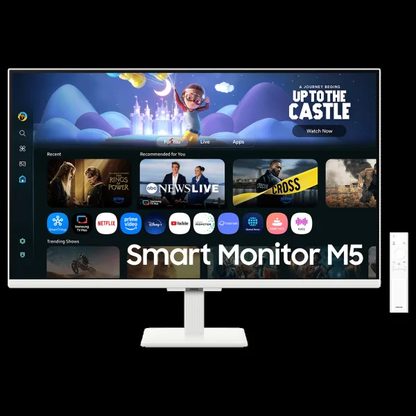 SAMSUNG M5 80 cm (32 inch) Full HD VA Panel Flat Monitor with Gaming Hub