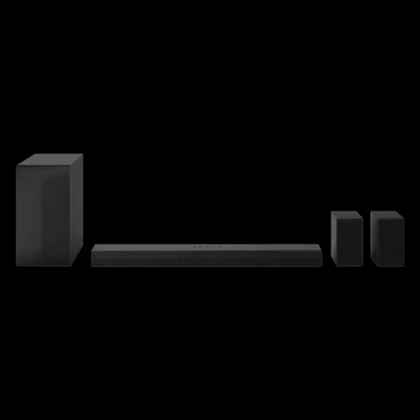 LG S65TR 600W Bluetooth Home Theatre with Remote (Dolby Digital, 5.1 Channel, Black)