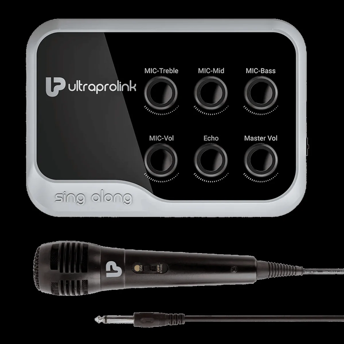 ultraprolink Wireless Karaoke Mixer with Dynamic Microphone (Black)