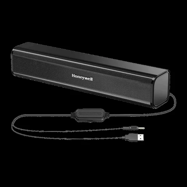 Honeywell Moxie V500 10W Soundbar (Deep Bass Sound, 2.0 Channel, Black)