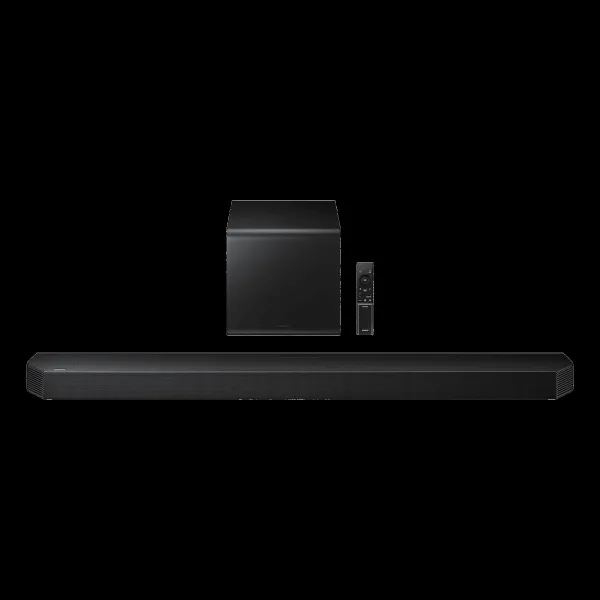 SAMSUNG Q-series 400W Bluetooth Soundbar with Remote (Wireless Dolby Atmos, 5.1.2 Channel, Black)