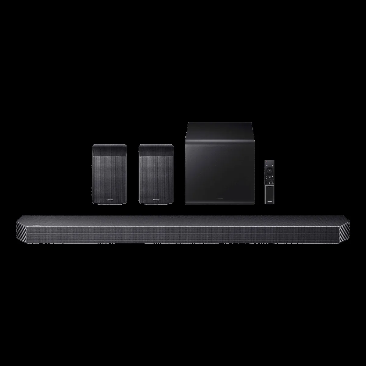 SAMSUNG Q Series 580W Bluetooth Soundbar with Remote (Dolby Atmos, 9.1.4 Channel, Titan Black)