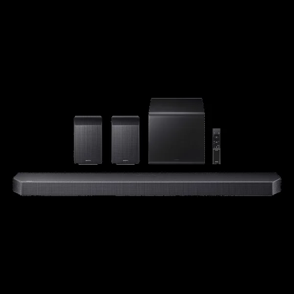 SAMSUNG Q Series 580W Bluetooth Soundbar with Remote (Dolby Atmos, 9.1.4 Channel, Titan Black)