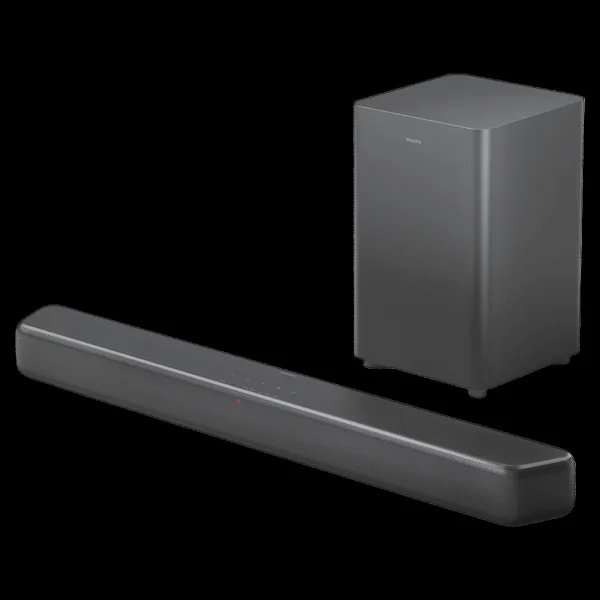 PHILIPS TAB5309/94 240W Bluetooth Soundbar with Remote (Dolby Digital Plus, 2.1 Channel, Dark Grey)