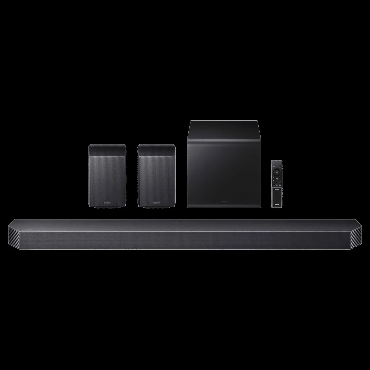 SAMSUNG Q-series 580W Bluetooth Soundbar with Remote (Wireless Dolby Atmos, 9.1.4 Channel, Titan Black)