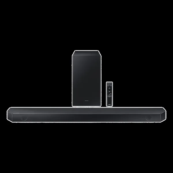SAMSUNG HWQ600CXL 360W Bluetooth Soundbar with Remote (Dolby Atmos, 3.1.2 Channel, Titan Black)