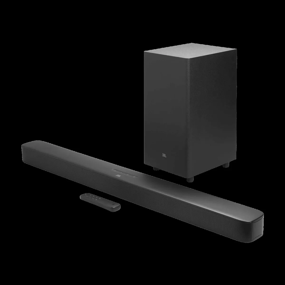 JBL Bar 2.1 Essential 440W Bluetooth Soundbar with Remote (Dolby Digital, 2.1 Channel, Black)