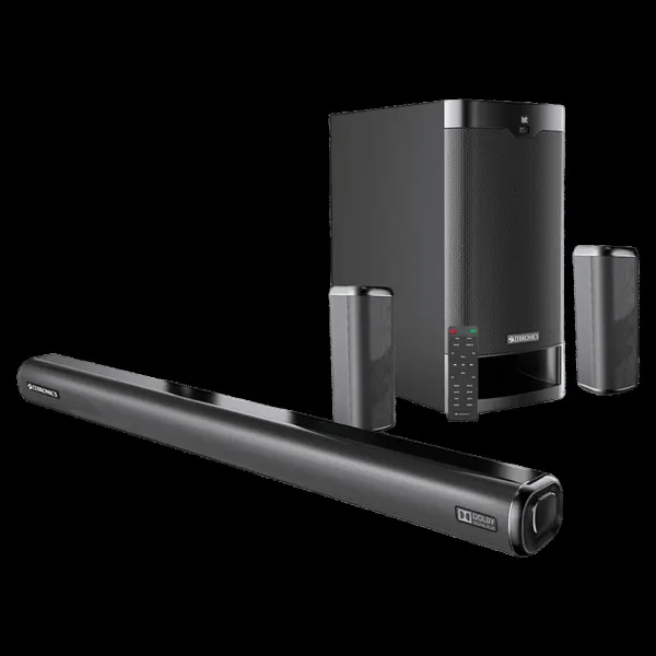 ZEBRONICS Zeb Juke Bar 9400 Pro 525W Bluetooth Soundbar with Remote (Dolby Digital Plus, 5.1 Channel, Black)