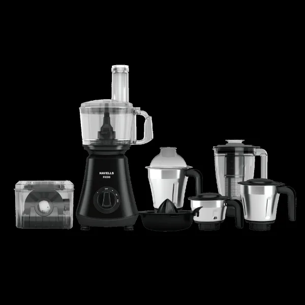 HAVELLS Foodo 750 Watt Food Processor with 10 Blades (Black)