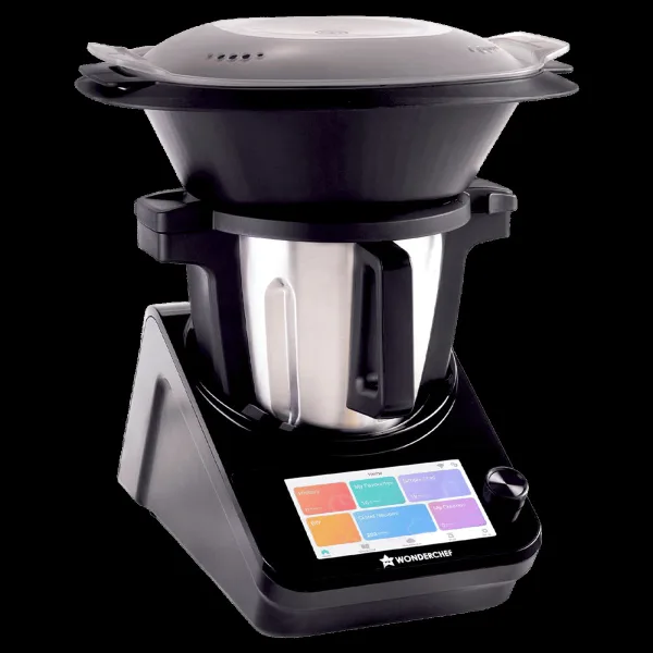 Wonderchef Chef Magic 1800 Watts Food Processors with 3 Blades (Black)