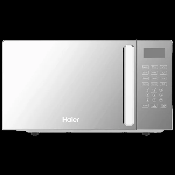 Haier 20L Convection Microwave Oven with 66 Autocook Menu (HIL2001CSSH, Silver)