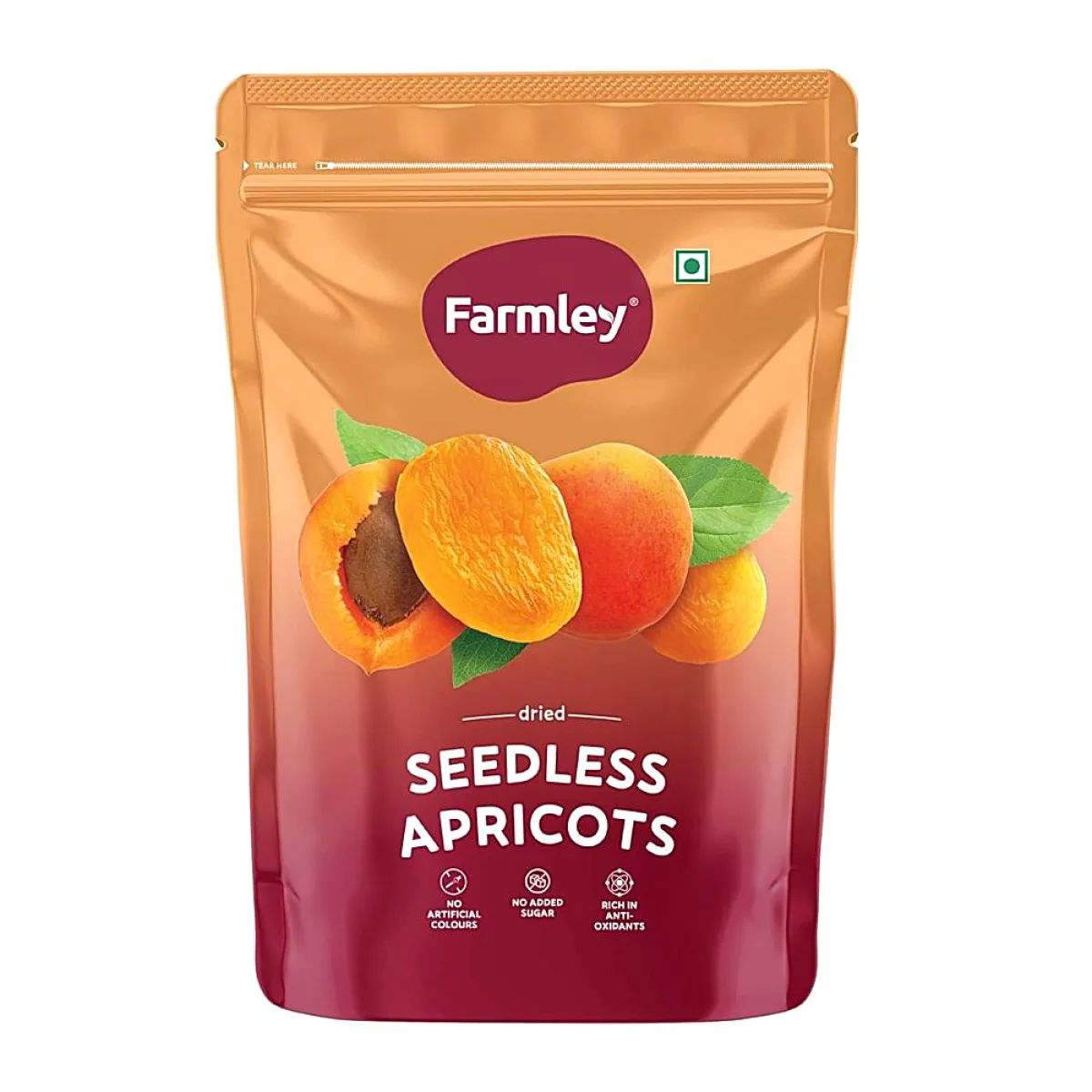 Farmley Turkish Apricots Dried Pouch