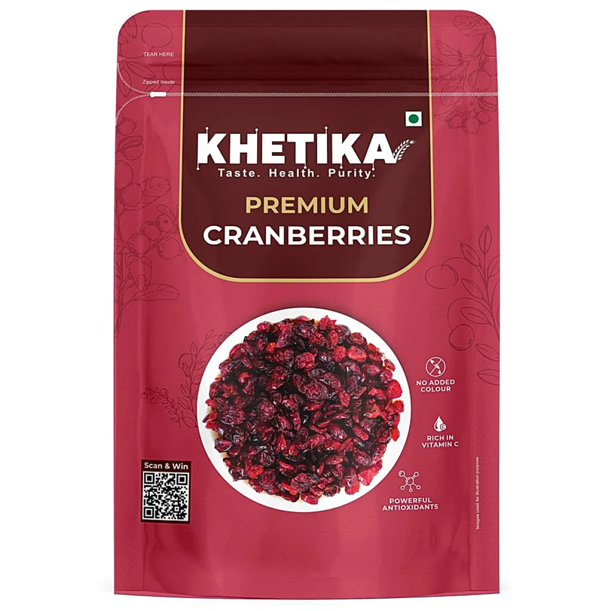 Khetika Premium Cranberries