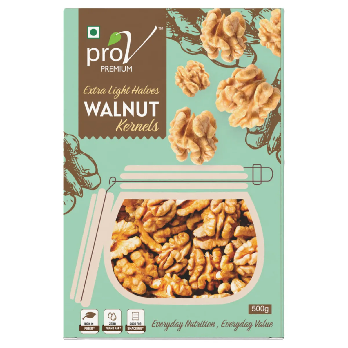 ProV Premium Extra Light Halves Walnut Kernels