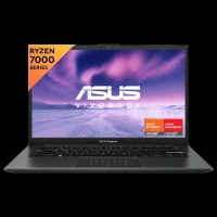 ASUS Vivobook Go 14 AMD Ryzen 3 7320U Thin & Light Laptop (8GB, 512GB SSD, Windows 11 Home, 14 inch Full HD Display, MS Office Home 2024, Mixed Black, 1.38 KG)