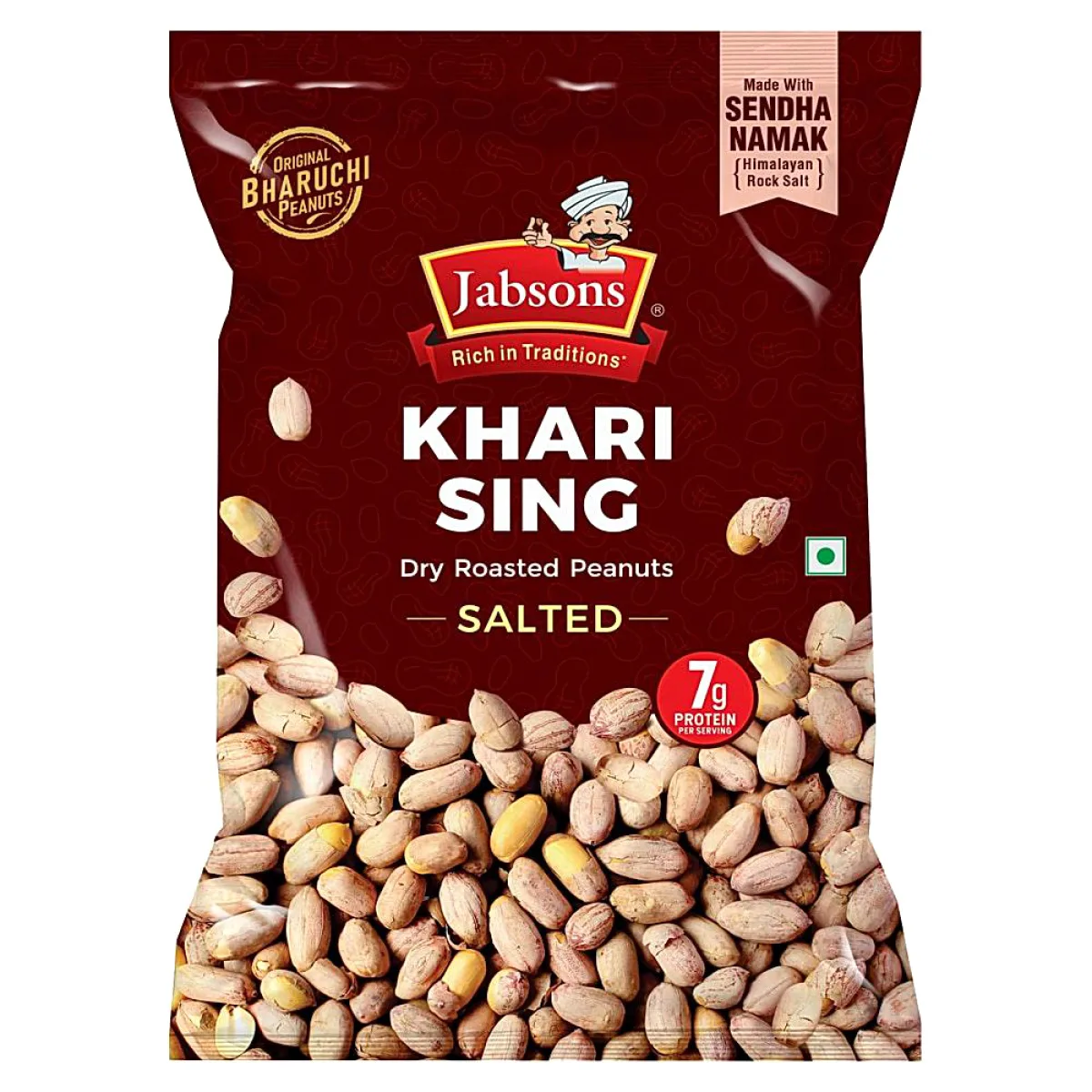 Jabsons Khari Sing Dry Roasted Peanuts Salted