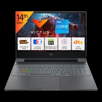 HP Victus 15-fa2539TX Intel Core i5 14th Gen Gaming Laptop (24GB, 512GB SSD, Windows 11, 6GB Graphics, 15.6 Inch 144 Hz Full HD IPS Display, NVIDIA GeForce RTX 4050, MS Office 2024, Mica Silver, 2.29 KG)