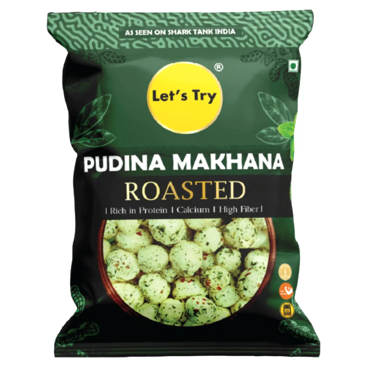 Let's Try Roasted Pudina Makhana