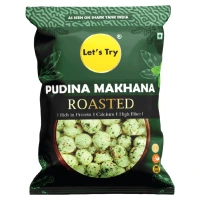 Let's Try Roasted Pudina Makhana