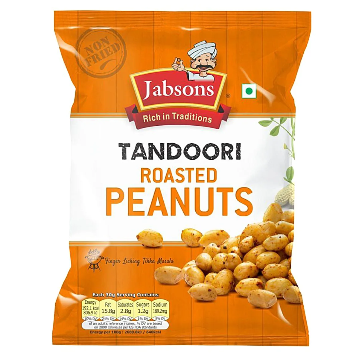 Jabsons Roasted Peanuts Tandoori