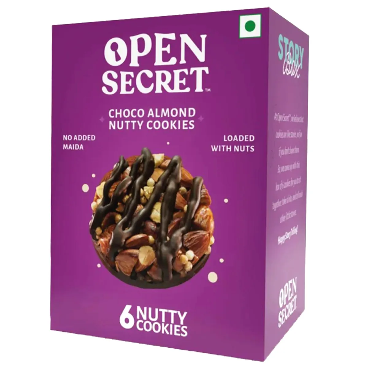 Open Secret Choco Almond Nutty Cookies