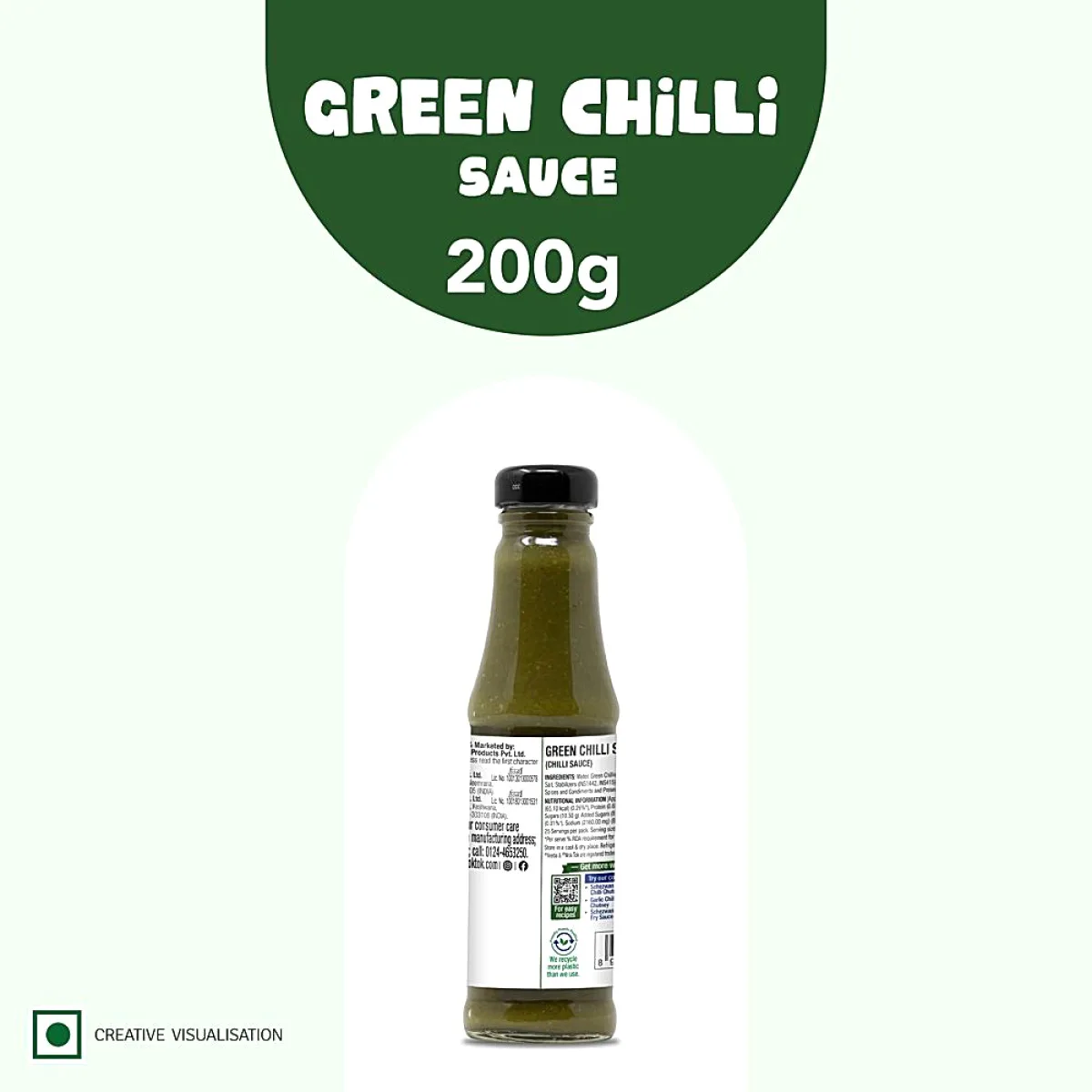 Wok Tok By Veeba Green Chilli Sauce