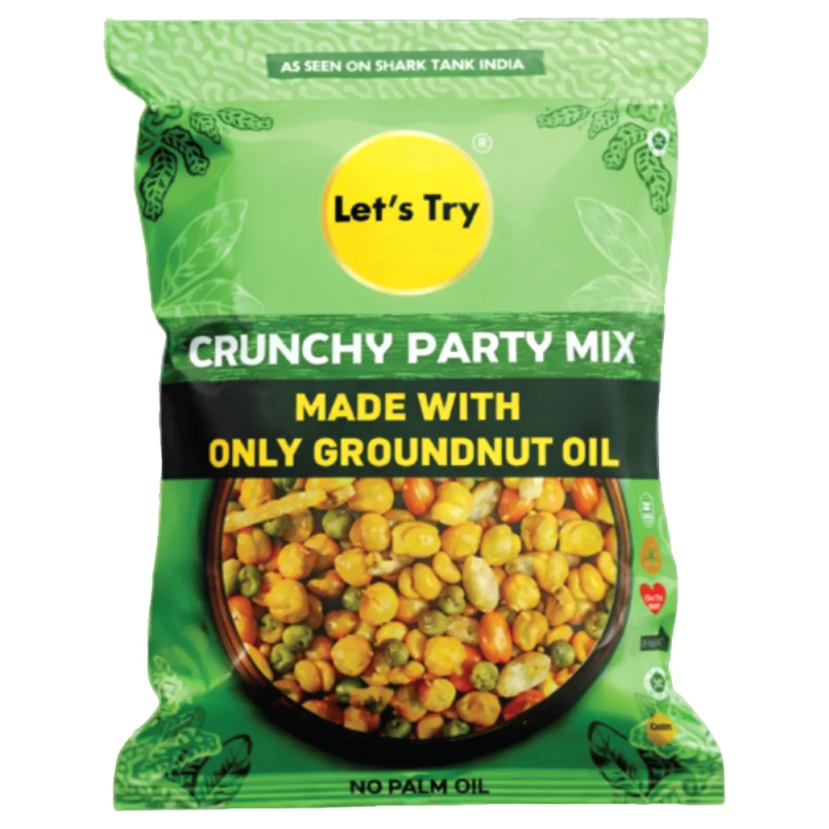 Let's Try Crunchy Party Mix