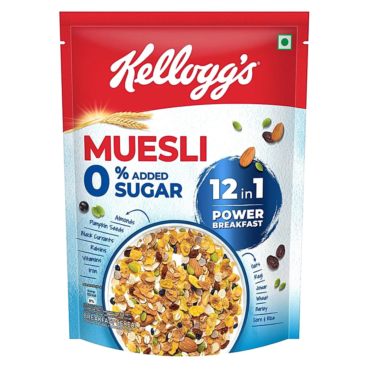 Kellogg's Muesli 0% Added Sugar