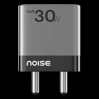 noise Power 30W Type A & Type C 2-Port Fast Charger (Adapter Only, GaN Technology, Black)