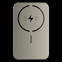 stuffcool Click 20 20000 mAh 20W Fast Charging Power Bank (1 Type A Port, 1 Type C Port, LED Display, Titanium)