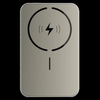 stuffcool Click 10 10000 mAh 20W Fast Charging Power Bank (1 Type A Port, 1 Type C Port, LED Display, Titanium)