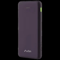 urbn UPR105 10000 mAh 22.5W Fast Charging Power Bank (1 USB Type A and 2 Type C Ports, Ultra Slim, Power Delivery Compatible, Purple)