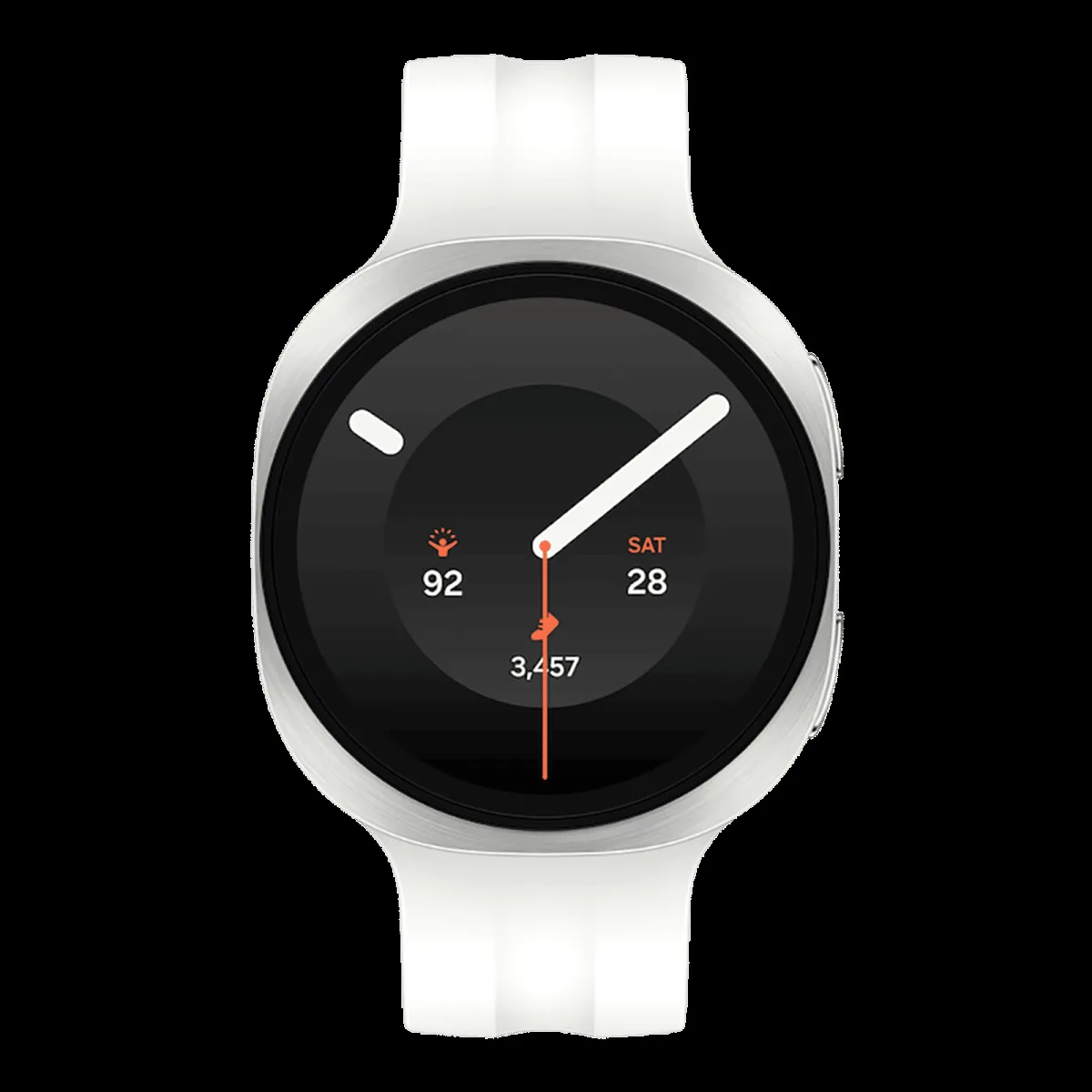 SAMSUNG Galaxy Watch9 Wi-Fi+4G SIM Wear OS Smartwatch (34mm Super AMOLED Display, Snapdragon Wear Elite Processor, Dual Frequency GPS, Cream Sport Strap)