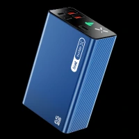 boAt Energyshroom Turbo X 30000 mAh 65W Fast Charging Power Bank (2 Type A, 2 Type C Ports, LED Indicator, Navy Blue)